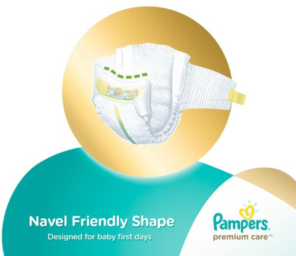 Pampers Premium Care Diapers, Size 2, Value Pack - 3-6 kg, 72 Count-8141