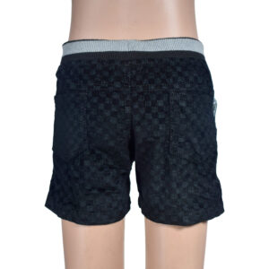 Elastic Waist Kids Shorts - Black-8497