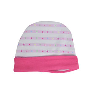 Simple New Born Summer Cap Pack of 3 - Voilet, Pink-7315