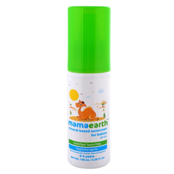 mamaearth Mineral Based Sunscreen For Babies - 100 ml-0