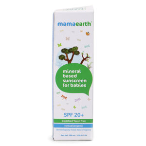 mamaearth Mineral Based Sunscreen For Babies - 100 ml-9763