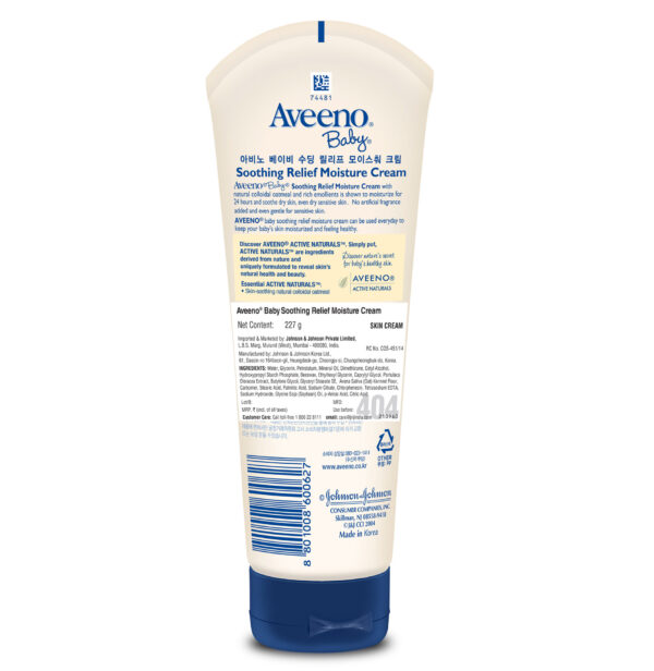 Aveeno Baby Soothing Relief Moisture Cream - 227 gm-17637