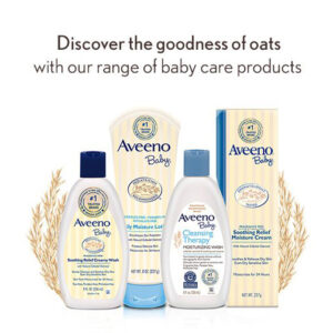 Aveeno Baby Soothing Relief Moisture Cream - 227 gm-17638