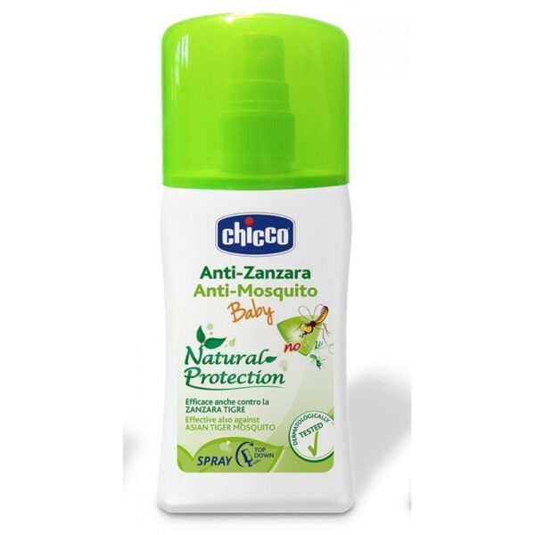Chicco Anti-Mosquito Natural Protection Spray - 100ml-10082