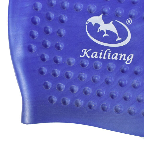 Kailang Swimming Cap With Goggles - Blue-9444