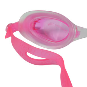 Yongbo Swimming Cap With Goggles - Pink-9472