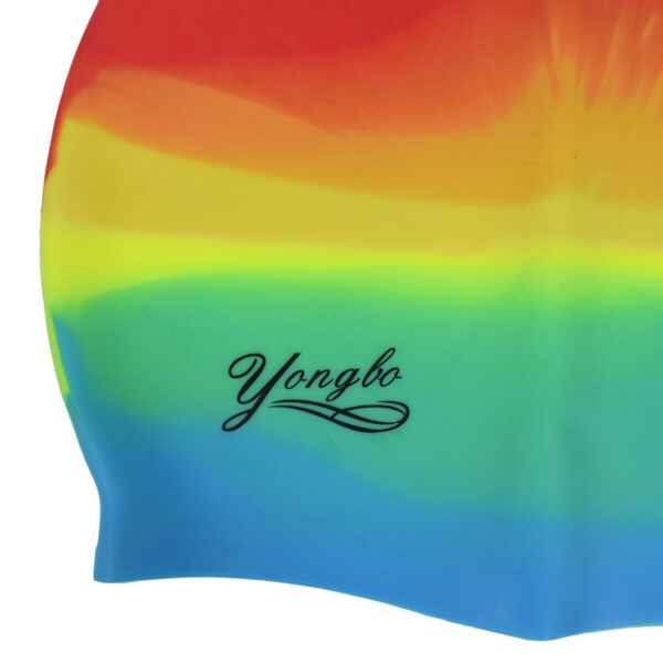 Yongbo Swimming Cap With Goggles - Multicolor-9496