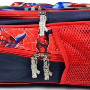 Spider man Print LED Bag Red/Black - 38 cm-8613