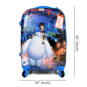 Big Hero Trolley Luggage Bag (Travel Bag) - Blue-8812