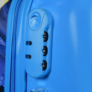 Big Hero Trolley Luggage Bag (Travel Bag) - Blue-8811