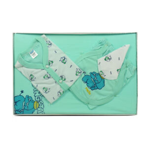 Mum New Born Casual Gift Set Of 5 - Aqua-0