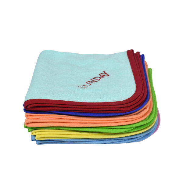 7 weekdays Hankies - Pack Of 7-0