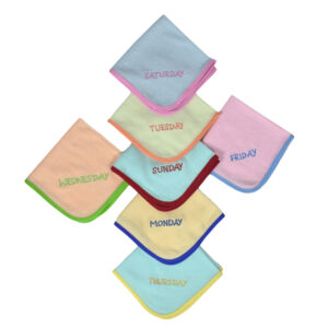 7 weekdays Hankies - Pack Of 7-9210