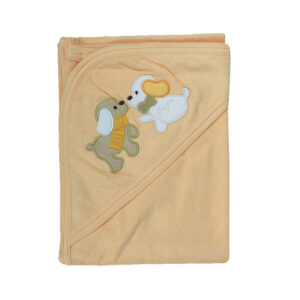 Zero Hooded Towel Orange - 85X85 cm-0
