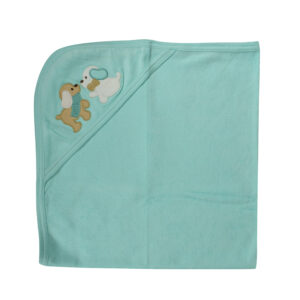 Zero Hooded Towel Sky Blue - 85X85 cm-8630