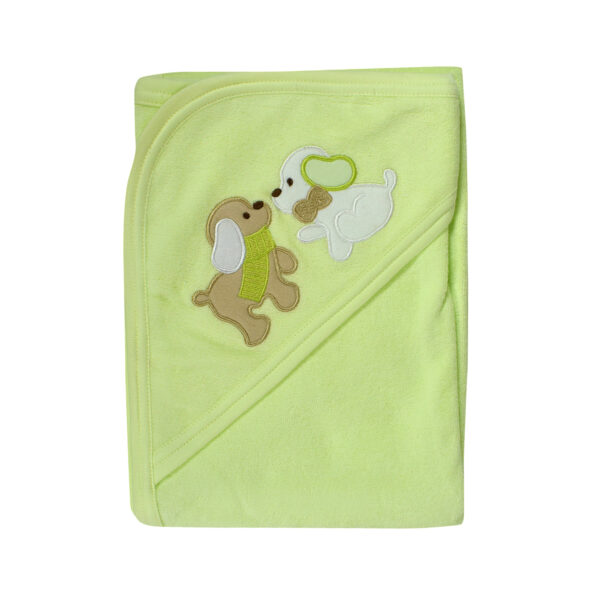 Zero Hooded Towel Yellow - 85X85 cm-0