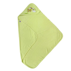 Zero Hooded Towel Yellow - 85X85 cm-8638