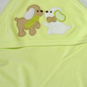 Zero Hooded Towel Yellow - 85X85 cm-8637