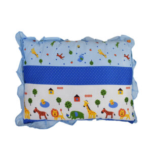 Multi Print Baby Pillow - Blue-0