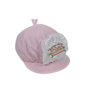 Baby Flap Cap - Pink-9080