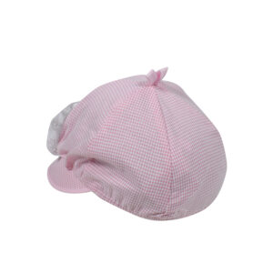 Baby Flap Cap - Pink-9078