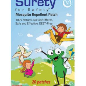 Surety For Safety Mosquito Repellent Patch - 20 Patches-0