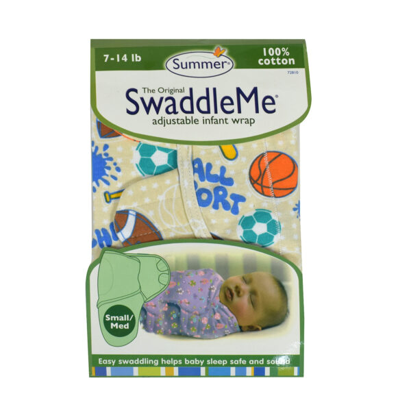 Summer Baby Swaddle Adjustable Infant Wrap - Light Brown-9884