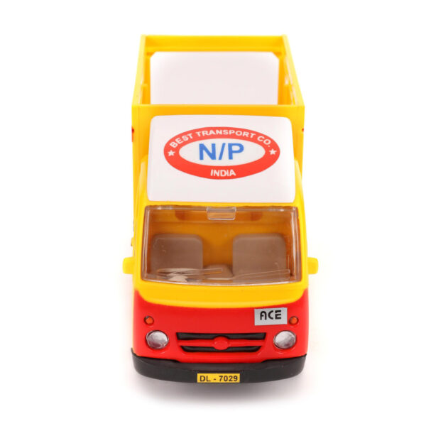 Centy Pull Back Tata Ace Freight Carrier Toy - Yellow-9056