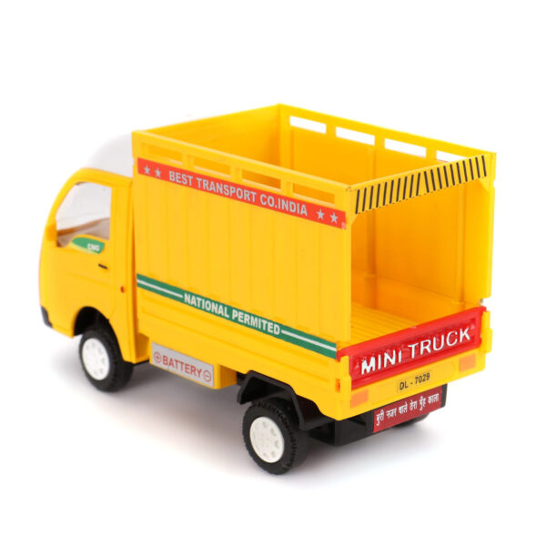 Centy Pull Back Tata Ace Freight Carrier Toy - Yellow-9050