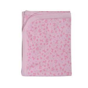 Baby Wraping Sheet Printed (Pink) - 80x80-8697