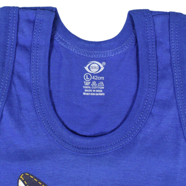 Zero Sleeveless Boy Vest Multicolor Pack Of 3-8759