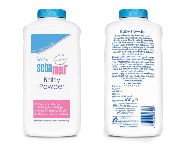 Sebamed Baby Powder - 400 gm-10722