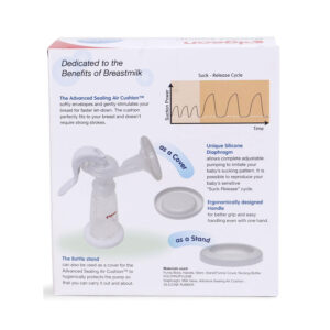 Pigeon Breast Pump Basic Edition Manual - White-10129