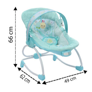 Mastela Musical Baby Rocker - Sea Green-11093