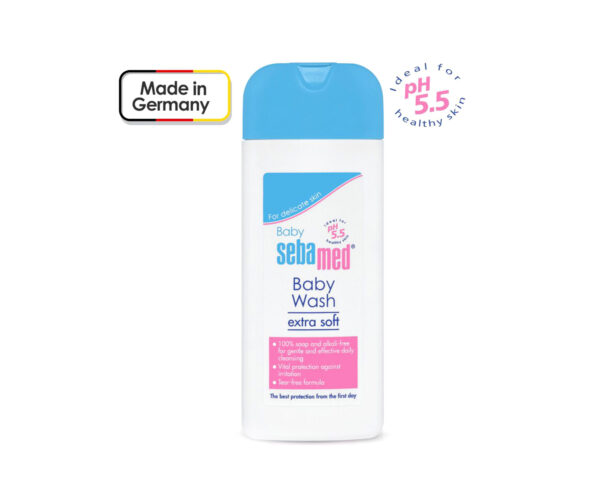 Sebamed Baby Extra Soft Baby Wash - 200 ml-0