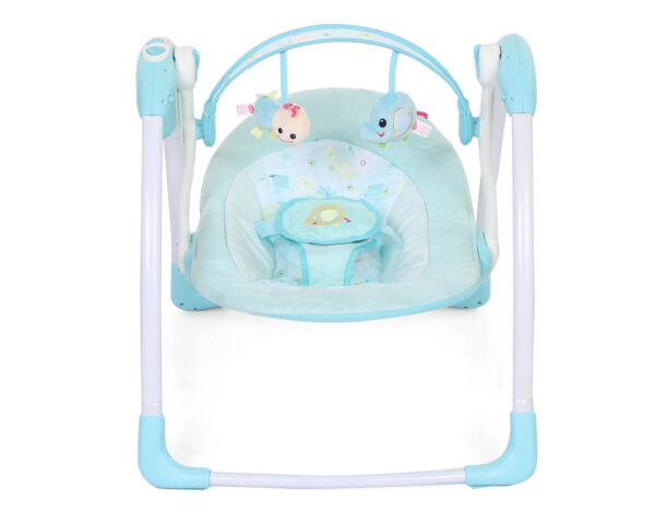 Mastela Deluxe Portable Swing - Aqua Blue-0