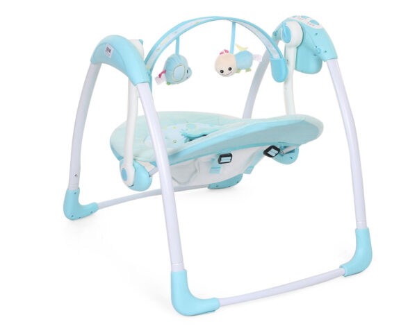 Mastela Deluxe Portable Swing - Aqua Blue-11121