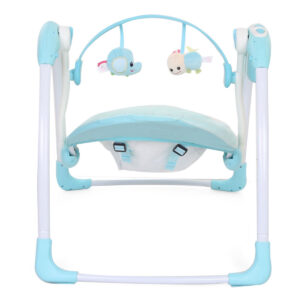 Mastela Deluxe Portable Swing - Aqua Blue-11111