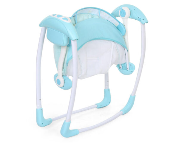 Mastela Deluxe Portable Swing - Aqua Blue-11113