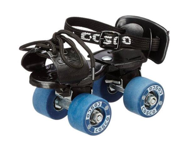 Cosco Tenacity Super Junior Quad Roller Skates - Size 8.5-11 UK (Blue, Black)-0