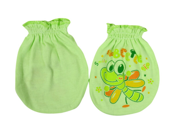 Kero Kid Mittens And Booties Set - Green-10595