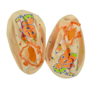 Kero Kid Mittens And Booties Set - Orange-10624