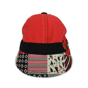 Flower Patch Girls Summer Caps - Red-11283