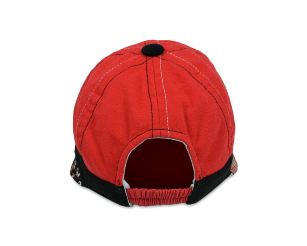 Flower Patch Girls Summer Caps - Red-11282