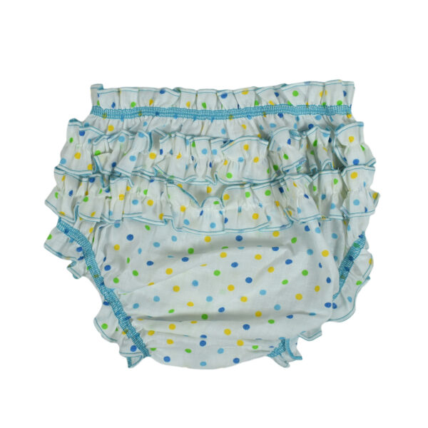 Dotted Print Girls Cotton Freal Panty Pack Of 3-10407