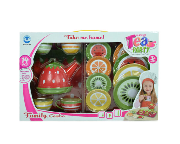 14 Peaces Tea Party Play Set - 2020A-0