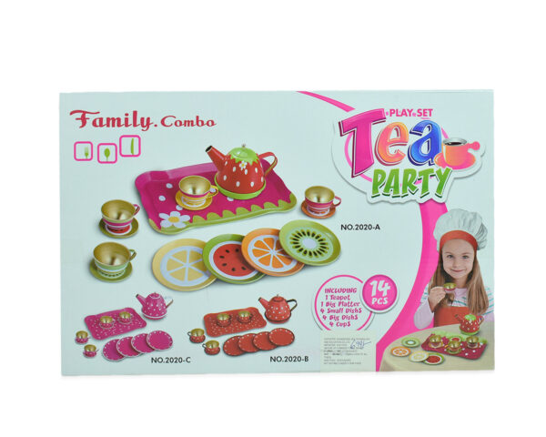 14 Peaces Tea Party Play Set - 2020A-11399