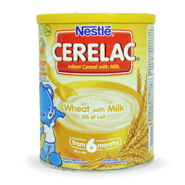 Nestle Cerelac Wheat with milk (Stage 1, 6M+) - 400gm-32335