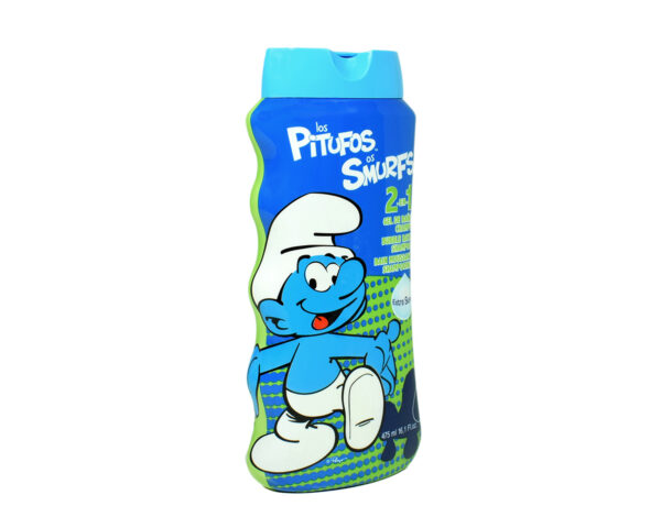 Los Pitufos Os Smurfs Extra Suave 2 In 1 Bubble Bath & Shampoo - 475 ml-11574