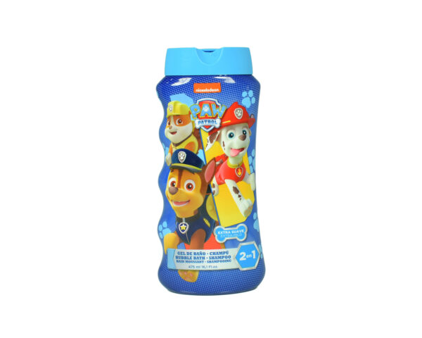 Paw Patrol Extra Mild 2 In 1 Bubble Bath & Shampoo - 475 ml-0